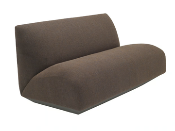 MANFRED SF2091 - Modular 2 seater fabric sofa by Andreu World - view 3